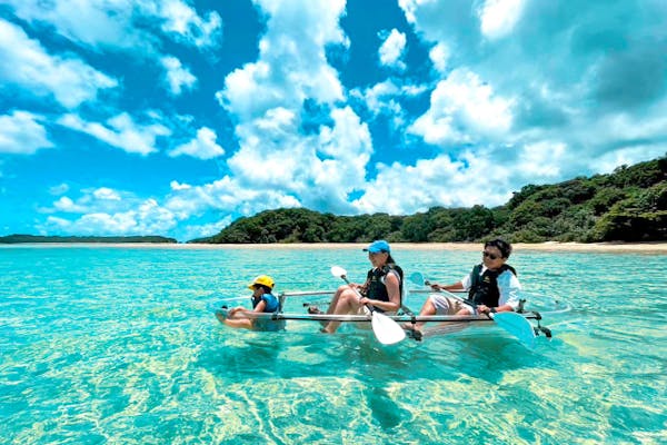 垣間見る自然　4枚　30th 石垣島/川平湾【家族みんなで楽しめる】クリアカヤック体験ツアー