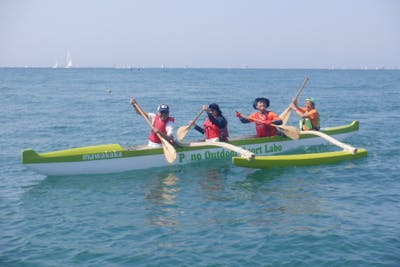 神奈川・逗子・ アウトリガーカヌー】 家族・仲間と楽しめる