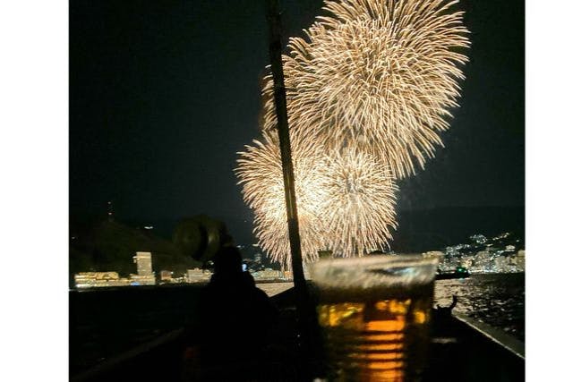 【静岡・熱海・クルージング】熱海の花火を船から観よう