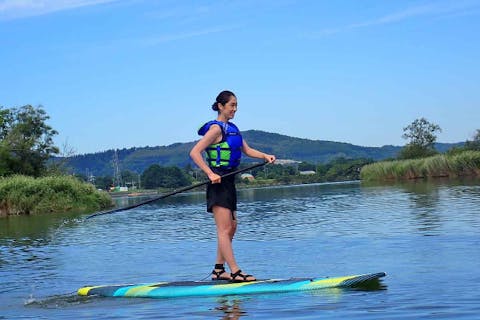 【北海道・野花南湖・SUP】野花南湖（のかなん湖）ゆったり流れるSUPツアー