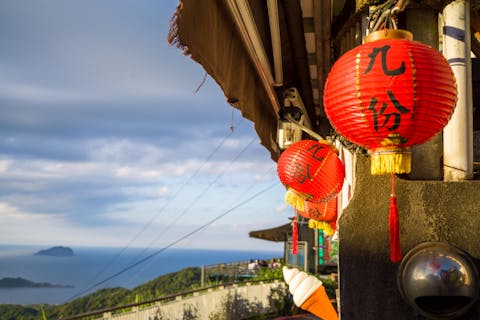 【台湾・九份・ガイドツアー】九份半日観光（軽食付き）の画像を表示しています