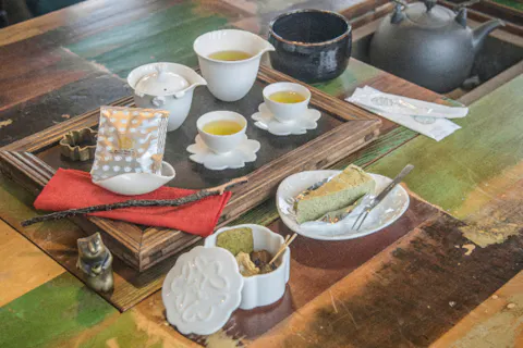 【台湾・台北・グルメツアー】＜水心月茶坊＞お茶体験