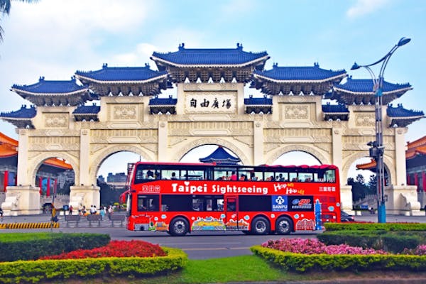 台湾・台北・観光名所】台北オープントップバス48時間乗車券