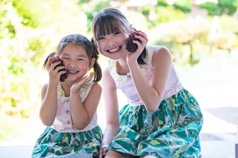 【山梨・甲州・果物狩り】子供に大人気！デラウェア食べ放題コース☆家族で楽しむぶどう狩り体験♪