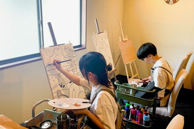 【宮城・仙台・塗り絵】子どもから大人まで自由に塗り絵体験！家族連れ、デートにもオススメ。