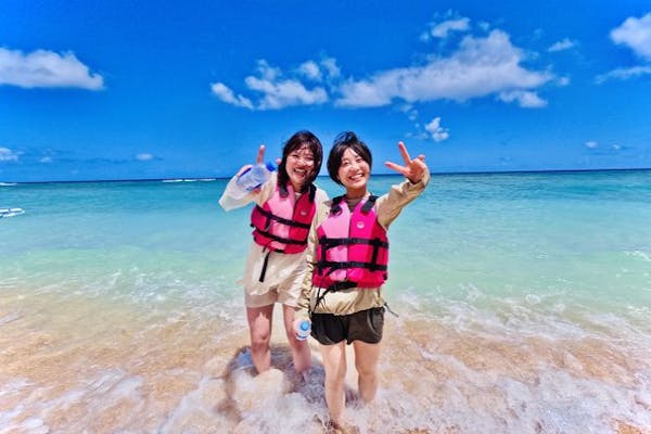 沖縄・今帰仁・カヤックorサップ・ジャングリア・美ら海水族館・古宇利
