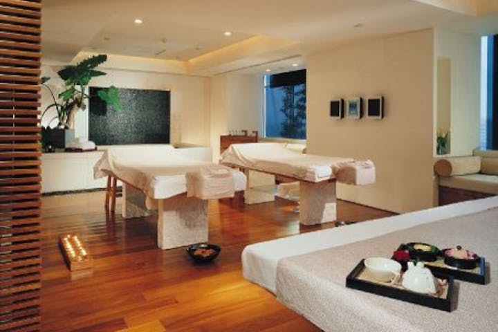 【台湾・台北・スパ】リージェントホテル沐蘭（ムーラン）スパ《アロマ二重奏ーダブルマッサージ》