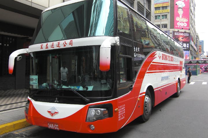 【台湾・台北・送迎車】《往復専用送迎》松山空港⇔ホテル（大型・日本語ガイド付き）