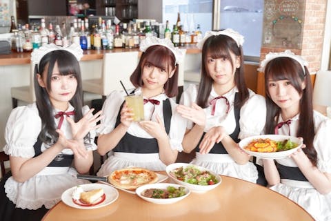 【神奈川・横浜・メイドカフェ】初めての方にもおすすめドリンクコース＜横浜駅西口徒歩6分＞メイドカフェをお気軽に体験できます！