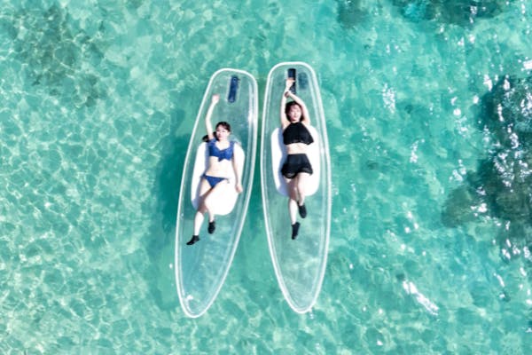 沖縄・宮古島・SUP】貸切クリアサップツアー＜プライベートビーチ
