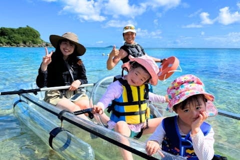 沖縄・宮古島・カヤック】貸切クリアカヤックツアー＜プライベート