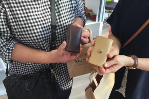 【三重・名張・レザークラフト】キーケース制作体験