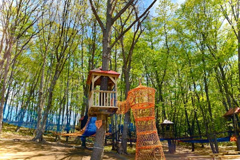 【北海道・札幌・アスレチック】ネットコース