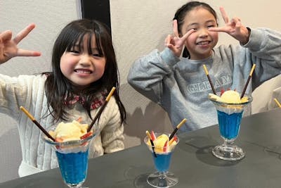 nemolukovich 食品サンプル　お冷　ブルー2点　アンバー2点 nemolukovich 食品サンプル お冷 ブルー2点 アンバー2点 nemolukovich