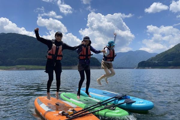 群馬・草木湖・SUP】みどり市草木湖・ファミリーサップツアー・4歳から