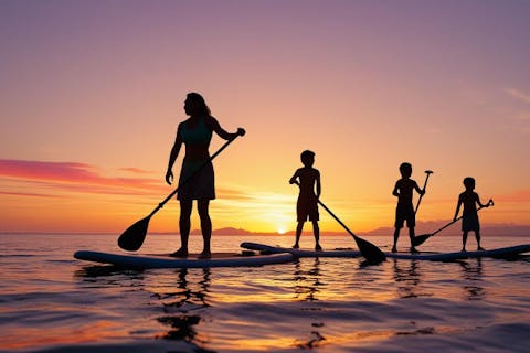 【宮古島/SUP】宮古島の美しい海でSUP体験！Insta360貸出♪特別プラン送迎◎