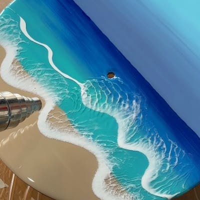 石垣島/レジンアート体験】レジンアートで「オリジナル掛け時計 石垣島/レジンアート体験】レジンアートで「オリジナル掛け時計