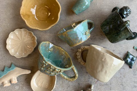 【2025年1月Open_鎌倉・陶芸体験】手びねり体験-最低価格おちょこ660円〜！観光とセットでお楽しみ下さい