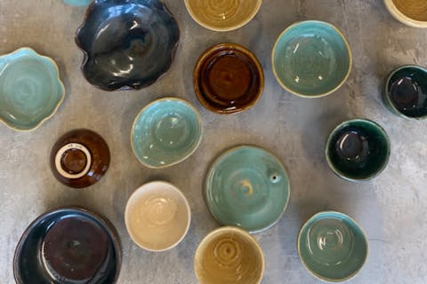 【2025年1月Open_鎌倉・陶芸体験】小型ロクロ体験-最低価格おちょこ660円〜！観光とセットでお楽しみ下さい