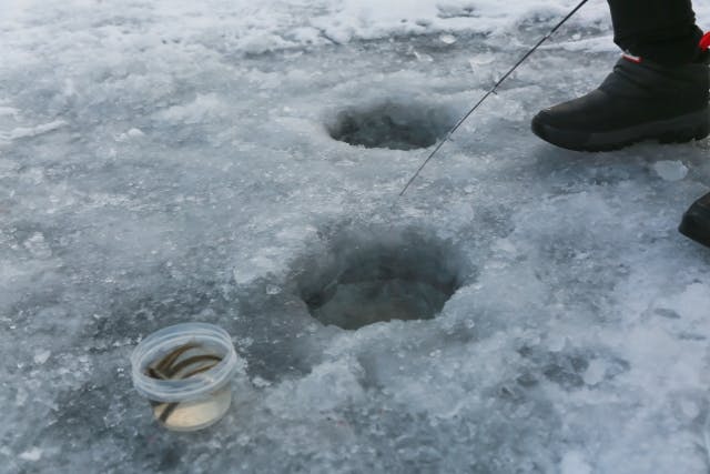 【北海道・ワカサギ釣り】ワカサギ釣りの楽しさを！ベテラン釣り師も参加できるように釣りざおとリールにオプションあり！＜送迎なし＞