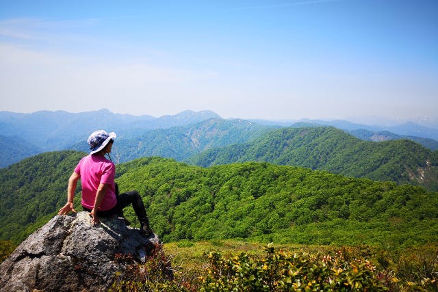 【秋田・白神山地】世界自然遺産・小岳/白神ガイドがご案内！ 白神山地随一の大展望！送迎付き