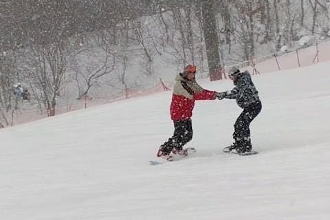 【秋田・鹿角・スキー場 その他】秋田八幡平スキー場でスノーボード体験（レッスン）＜半日＞