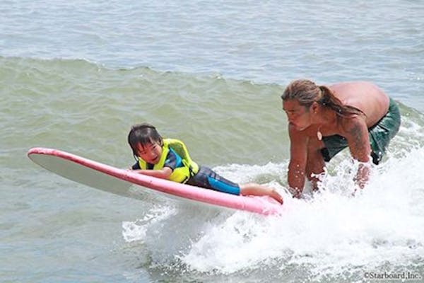 神奈川・江ノ島・サーフィンレッスン】片瀬江ノ島駅から徒歩3分