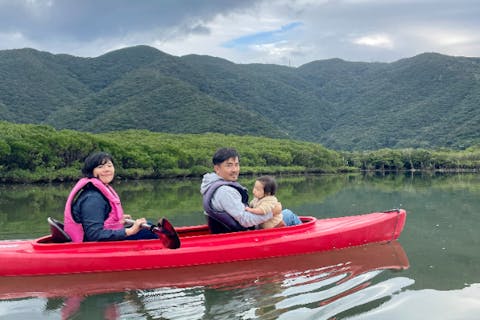 【奄美・ジャングルツアー】マングローブカヌー&ジャックと豆の木&癒しの滝めぐり