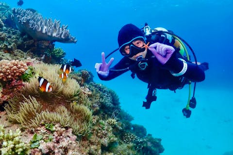 【沖縄・ダイビングライセンス・PADIアドバンスダイバー】圧倒的なコスパを実現！大人気GoPro写真＆動画無料！