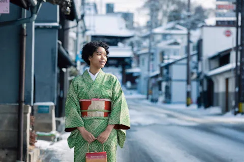 【長野・小諸・着物着付体験】気軽にKIMONOでまち歩き！北国街道小諸宿で着物着付け体験