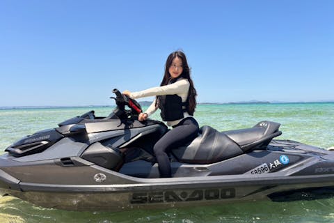 【沖縄・那覇・ジェット1h】開設記念！割引キャンペーン実施中！免許必須！ジェットレンタル1時間！カップル、友人、大人気！”完全貸切”乗り合せ一切なし！