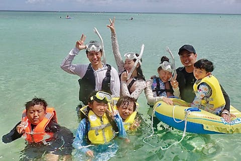 【宮古島】1-75歳《1組限定!!貸切プラン》ウミガメ&ニモシュノーケリング★