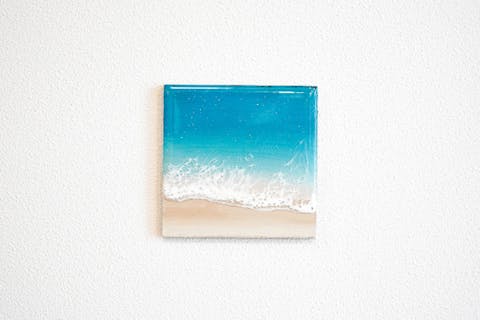 【沖縄・宮古島】コースター1枚プラン！宮古島トップクラスのレジンアート工房がオープン！空港から車で5分！プロの講師がサポートします。