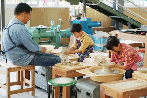 【岐阜・多治見・陶芸教室】＜ろくろ体験コース＞