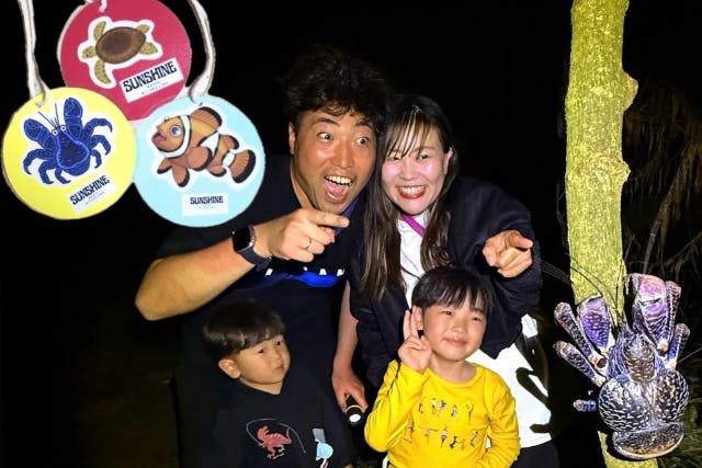 【宮古島・ジャングルナイトツアー】ファミリー大人気！！お子様にオリジナルメダルプレゼント付き！！星空満点南国ジャングルナイトツアー！！