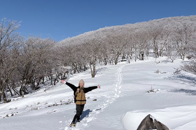 【三重県】御在所岳スノーシュートレッキング＜スノーシューストロール＞