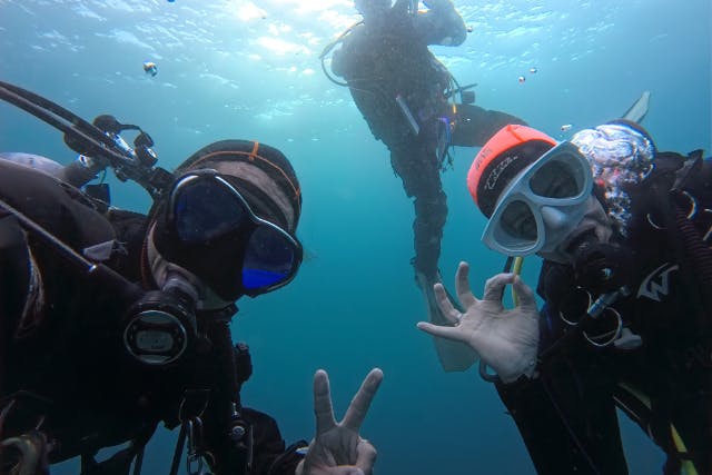 【和歌山　串本　ファンダイビング】初心者大歓迎　ドライスーツで快適に楽しむ2ボートファンダイビング　レンタル器材込み　少人数制で安心のサポート体制！！　