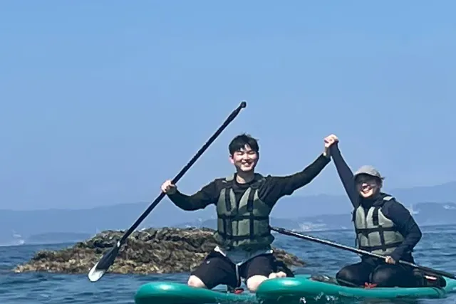 【和歌山・地ノ島】無人島1周SUPプラン