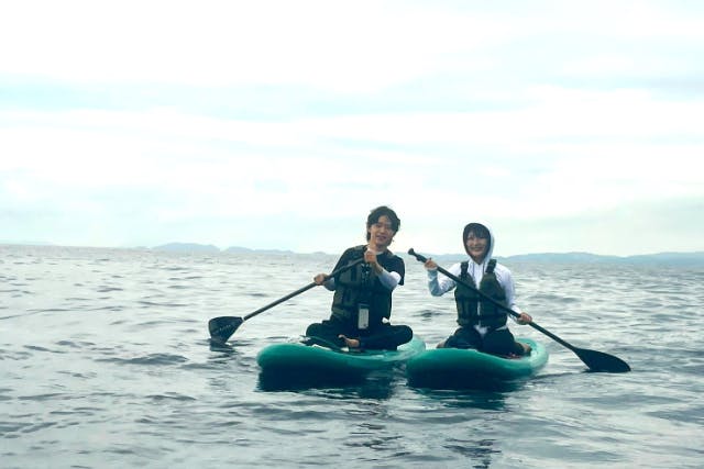 【和歌山・地ノ島】無人島1周SUPプラン