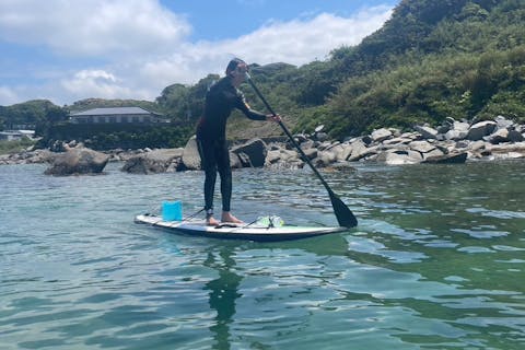 【福岡・糸島・SUP】自然豊かな糸島の海を優雅にクルージング！ 女性やカップルにも人気で、健康志向の方にもオススメ！無料撮影付き