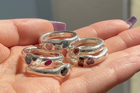 大阪コリアンタウン】銀粘土で韓国っぽシルバーリング作り！【JR鶴橋駅