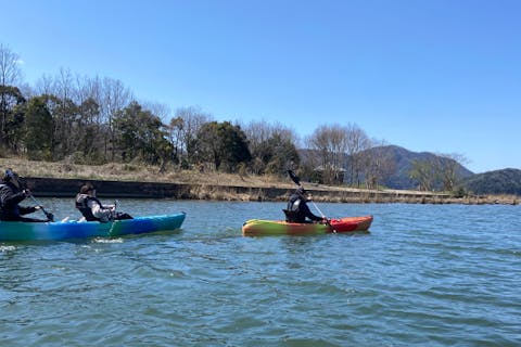 【福井・ 三方五湖・カヤック】一緒に湖へ漕ぎ出そう！ 三方五湖ネイチャーカヤック