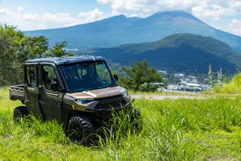 カルプリの森　スキー場山頂までを駆け巡る山旅バギーツアー