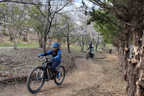 【山梨・市川三郷町・マウンテンバイク】市川公園MTBフィールド 初めてのマウンテンバイク体験 (超初心者講習&初回利用登録）