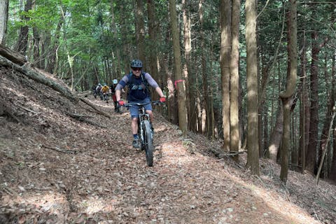 【山梨・市川三郷町・マウンテンバイク】山梨マウンテンバイクツアー（中上級・1日）