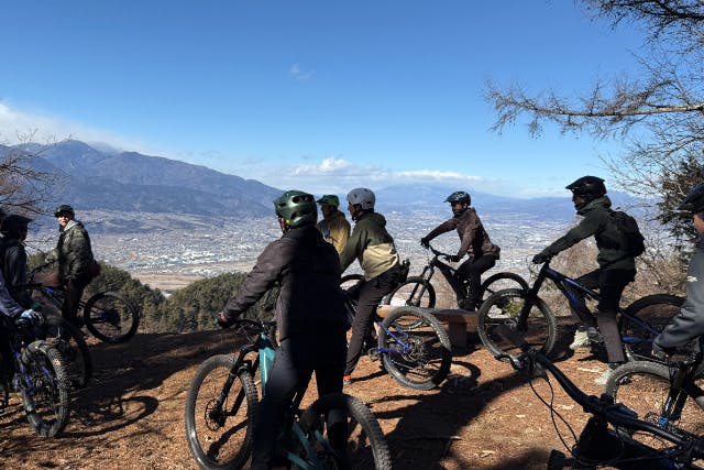 【山梨・市川三郷町・マウンテンバイク】山梨マウンテンバイクツアー（中上級・1日）