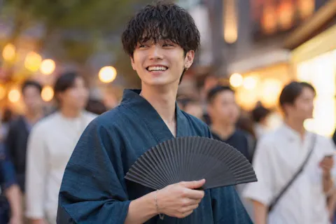 【原宿/渋谷/明治神宮】花火大会浴衣メンズレンタルプラン｜浴衣一式レンタル＆着付けプラン！