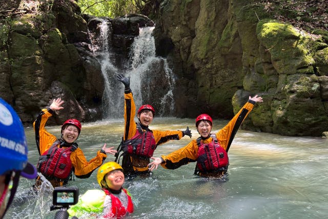 さまたん渓谷スプラッシュトレッキング　メインコース