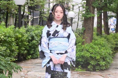 【東京・新宿・浴衣レンタル】新宿駅から徒歩5分！翌日返却無料！浴衣一式レンタルプラン（着付込み）