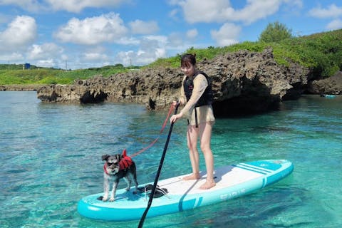 【宮古島/送迎可能】〈大定番！ビーチSUPツアー〉★当日予約大歓迎★